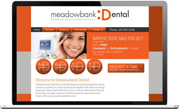 Meadowbank Before redesign - Meadowbank Dental