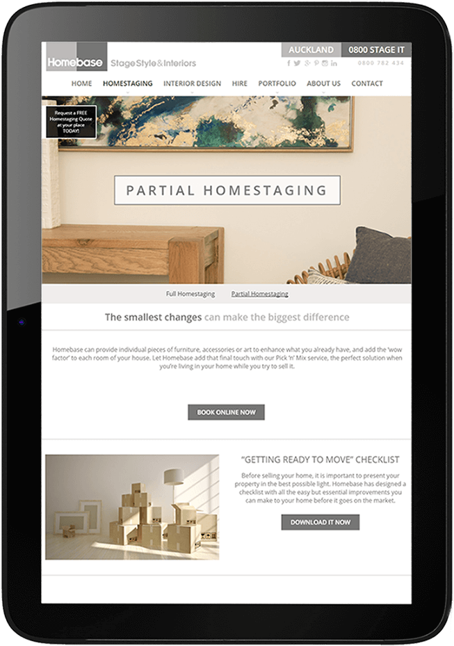 Homebase homebase view in ipad - Homebase