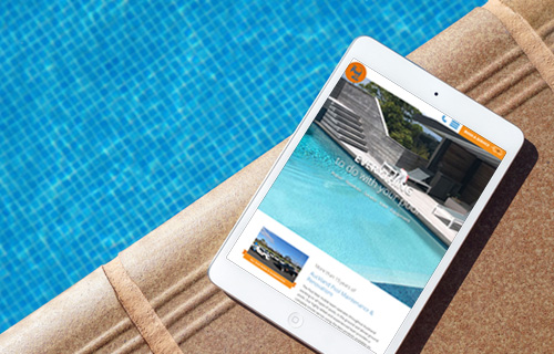 The Pool Man Website Design project thumbnail