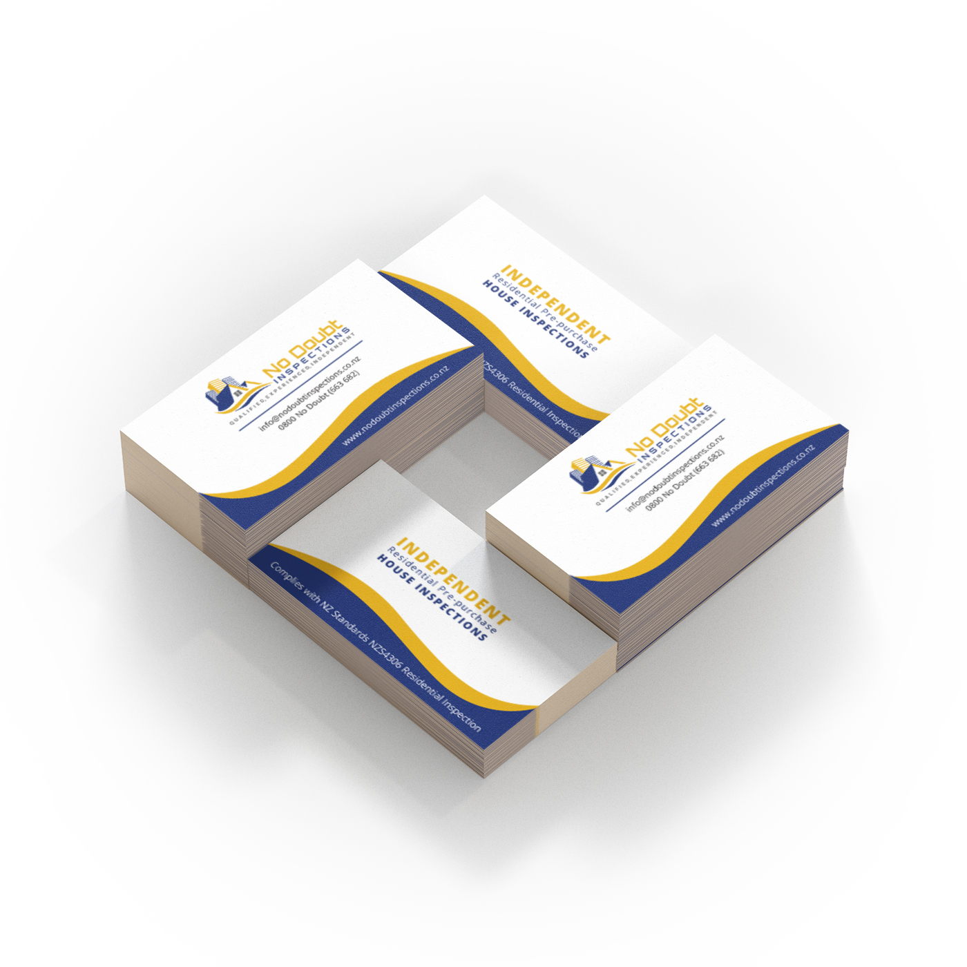 No Doubt Business Card Design - Graphic Design