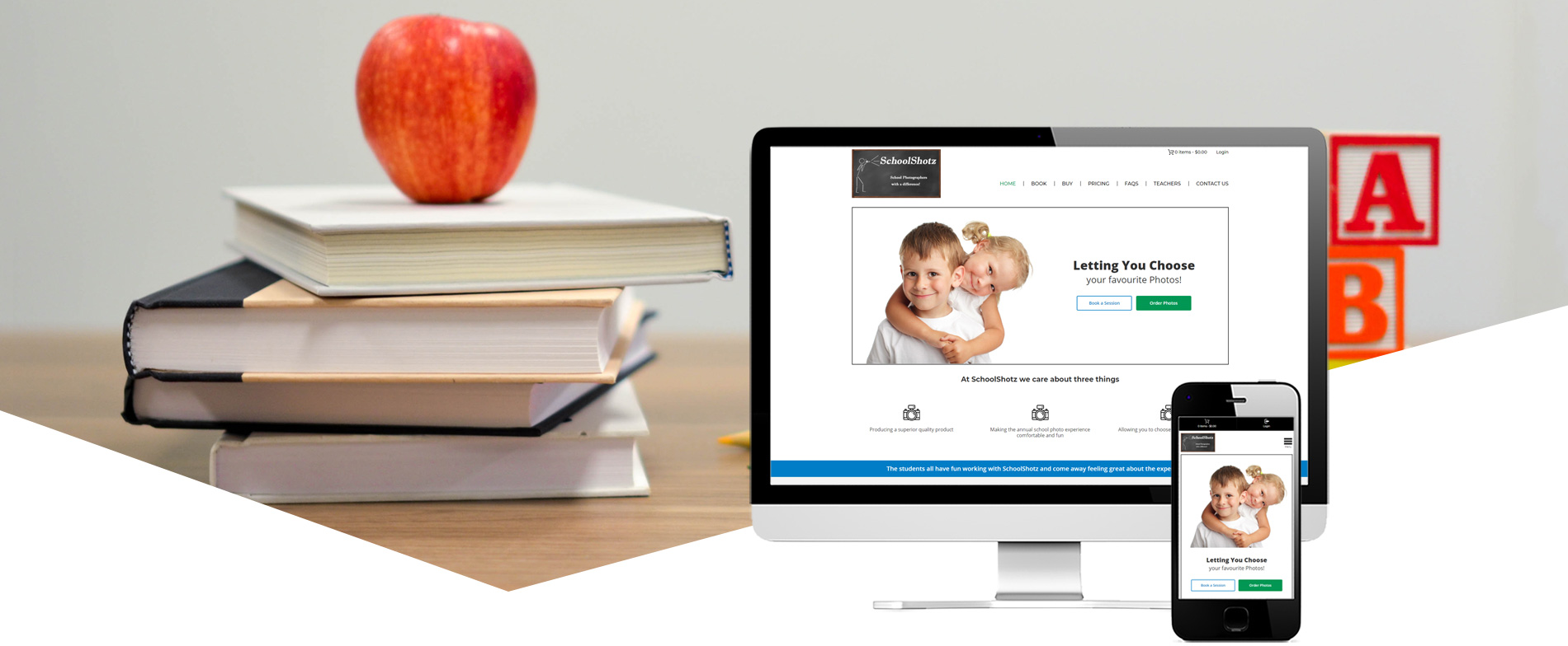 SchoolShotz Website Upgrade School Shotz Project Banner - SchoolShotz Website Upgrade