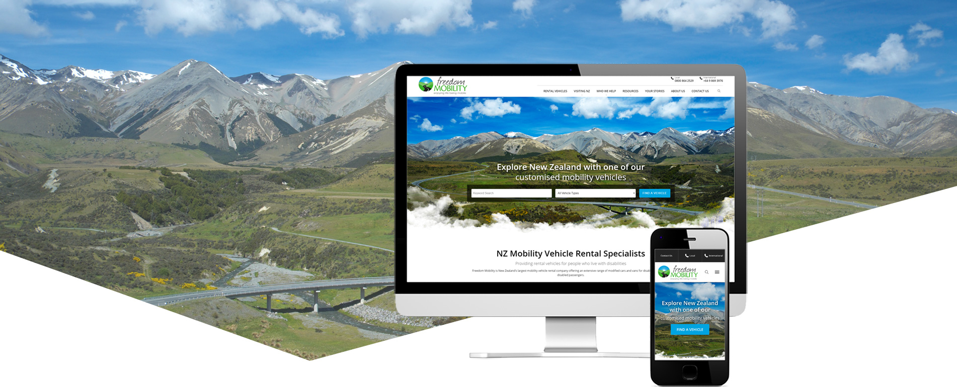 Freedom Mobility Freedom Mobility website design project banner - Freedom Mobility