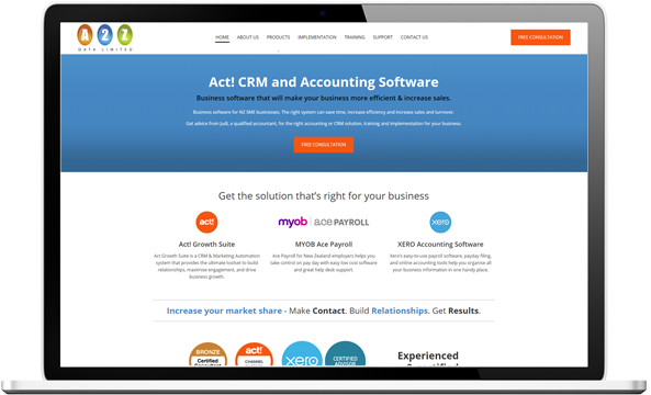 A2Z Data A2Z data website after redesign - A2Z Data