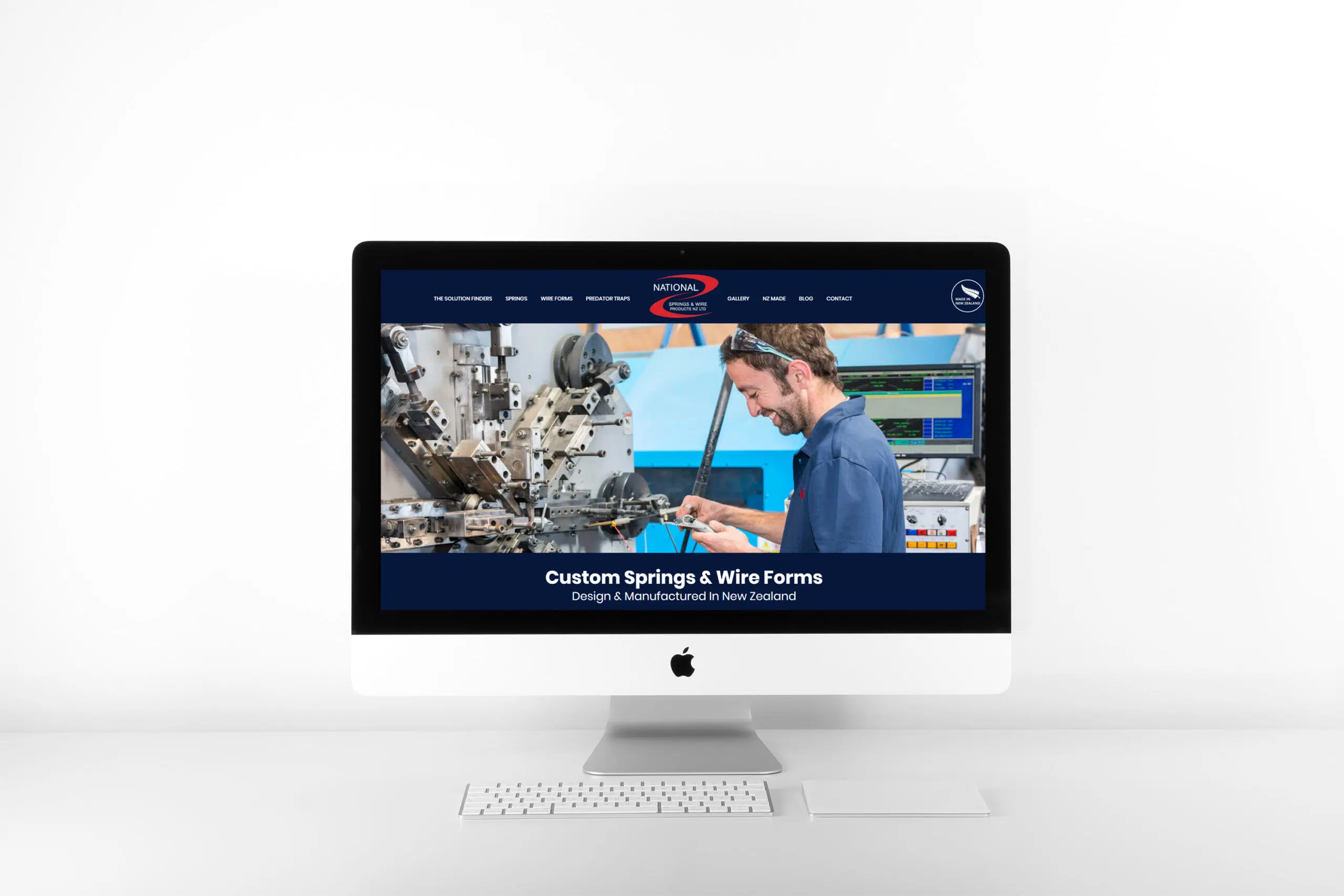 Nationa Springs website project