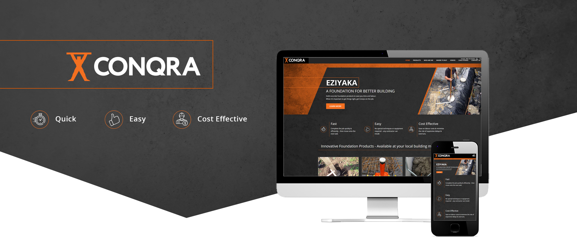 EZIYAKA Website Project Banner - Eziyaka Foundations Ltd