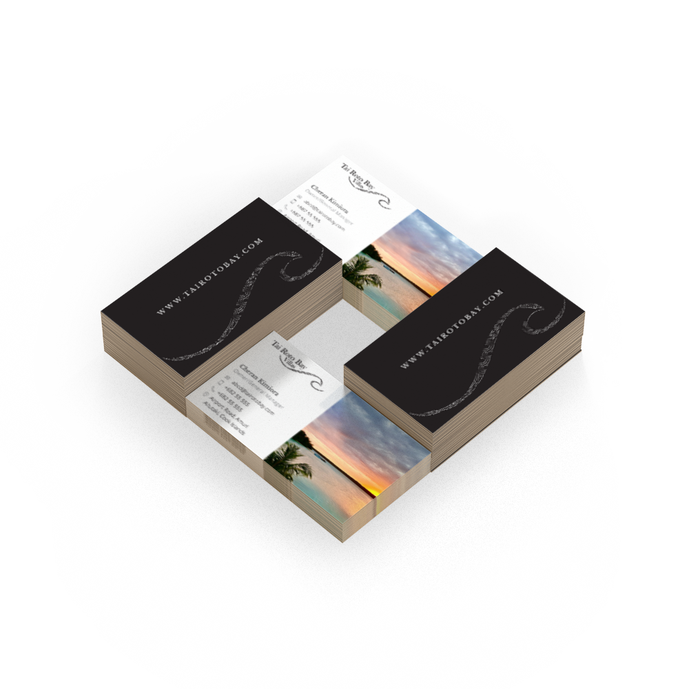 Tai Roto Bay Beach Villas Tai Roto Bay Business Cards - Tai Roto Bay Beach Villas
