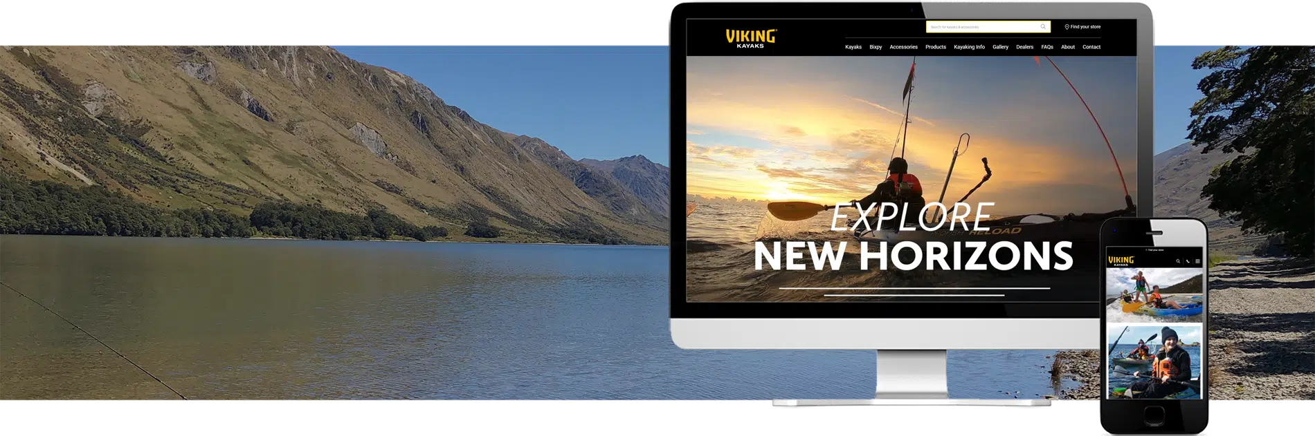 Viking Kayaks WooCommerce Website Design