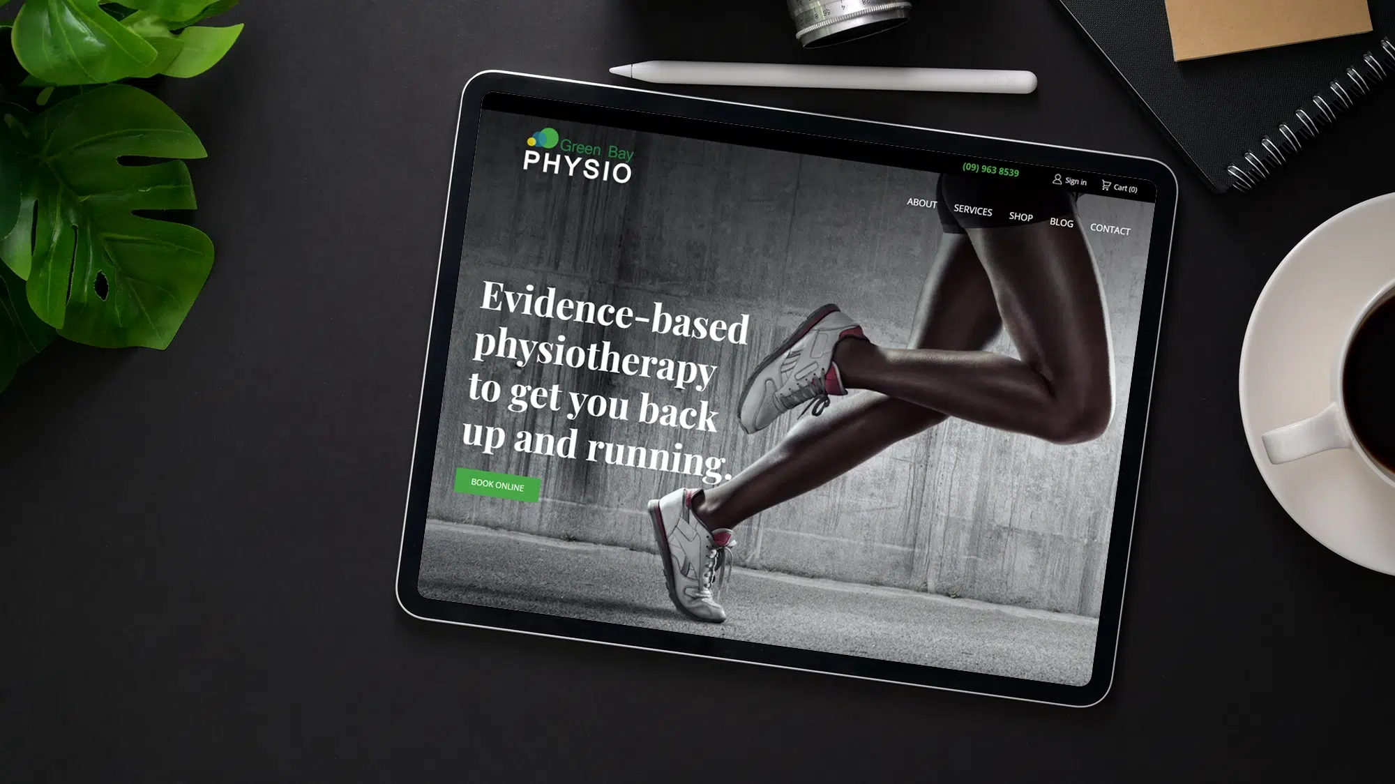 Green Bay Physio Website Design and Online Marketing